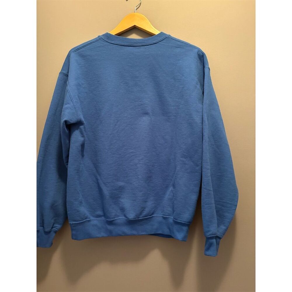 Rudolph Men's Blue "Beast Mode" Graphic Holiday Sweatshirt Size M - Picture 5 of 7